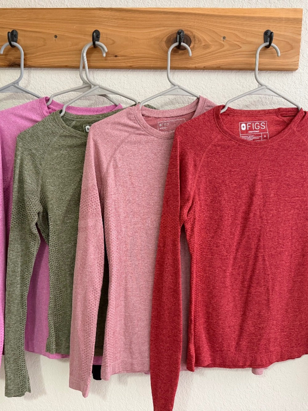 Figs Salta Long Sleeve Underscrubs - Set of 5